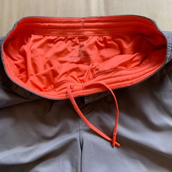 BirdDogs Boom Classic Lined Shorts Gray‎ Elastic Waist Pockets Stretch Mens XL - Picture 5 of 11